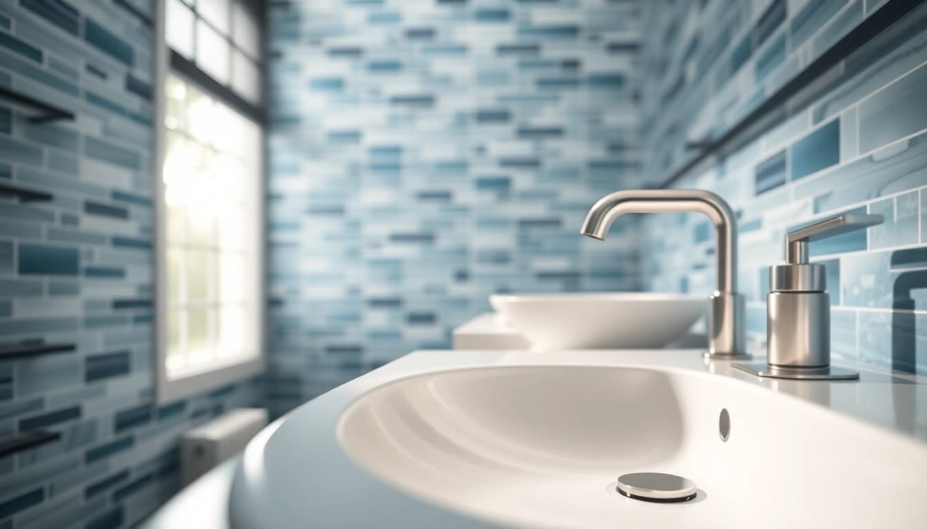 Gestalten Sie Ihr Badezimmer mit sonni sanitär, einschließlich eleganter Armaturen und modernen Designelementen.