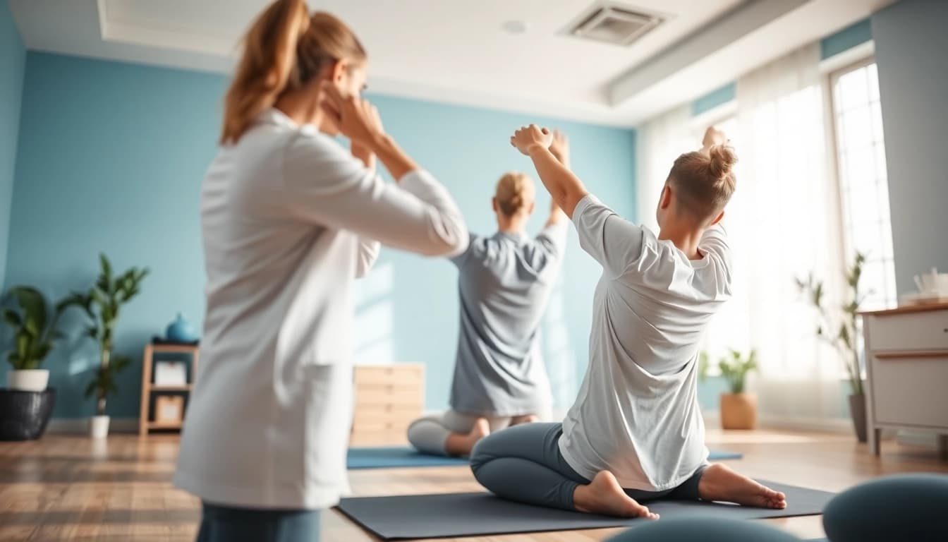 Learn how to get rid of back pain through effective stretching exercises demonstrated by a professional.