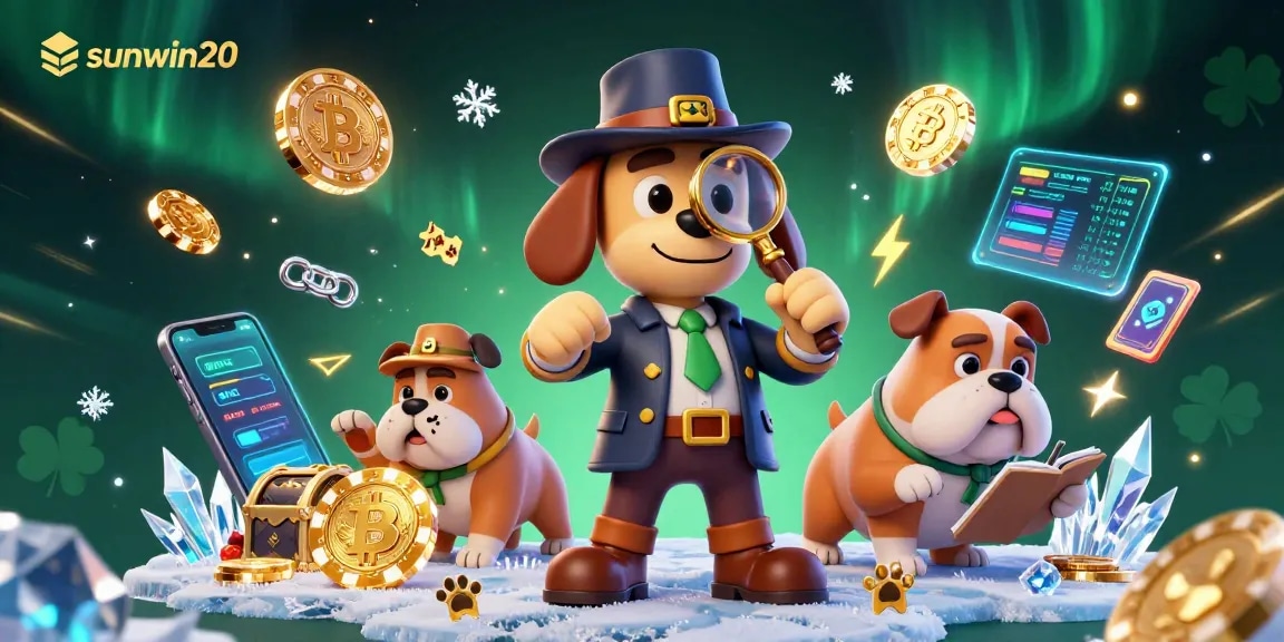 Join the excitement at sunwin20 as our detective duo uncovers hidden poker treasures and crypto mysteries!