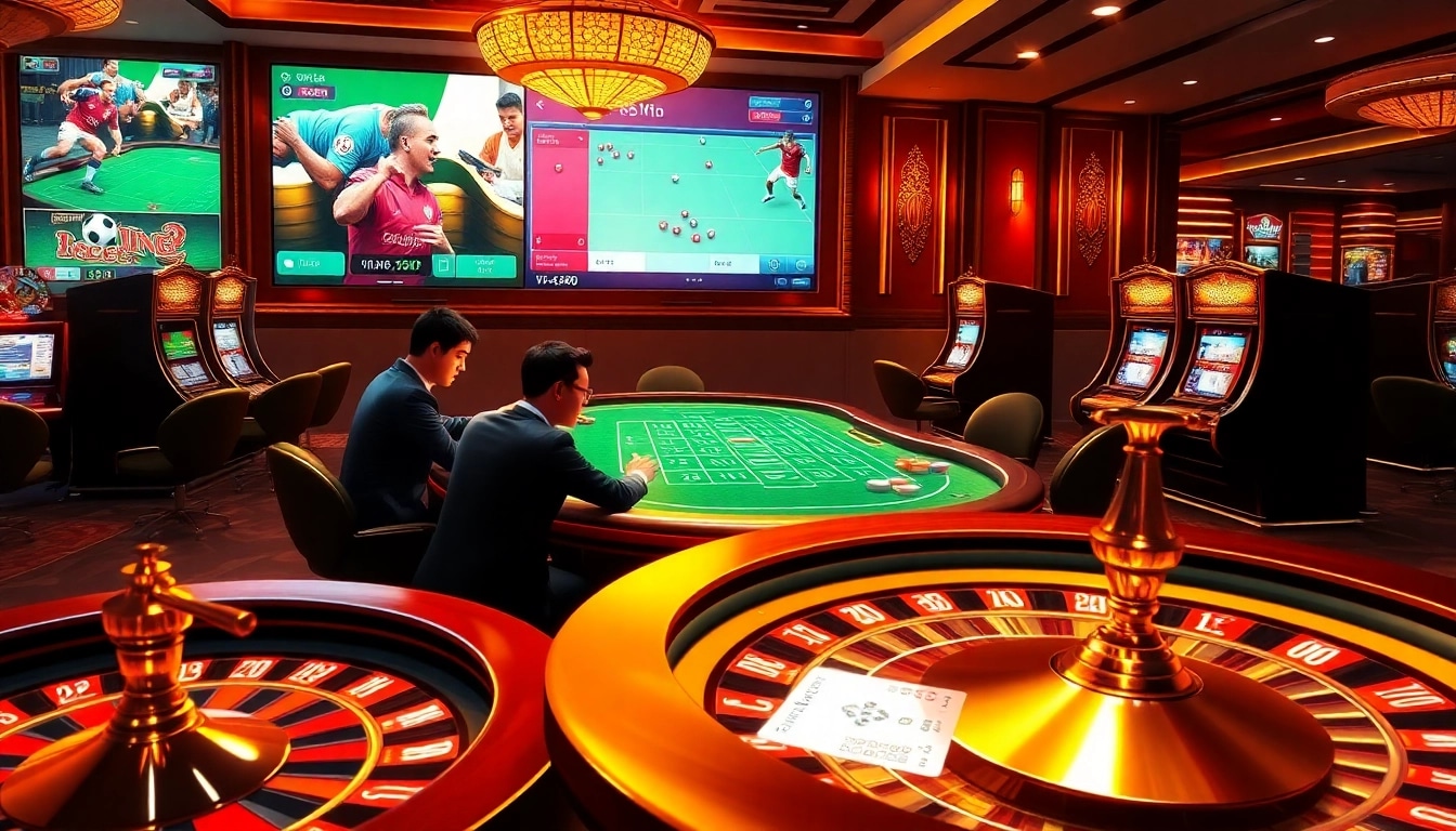 Engage in high-stakes poker at SV388, where thrilling live betting meets casino elegance.