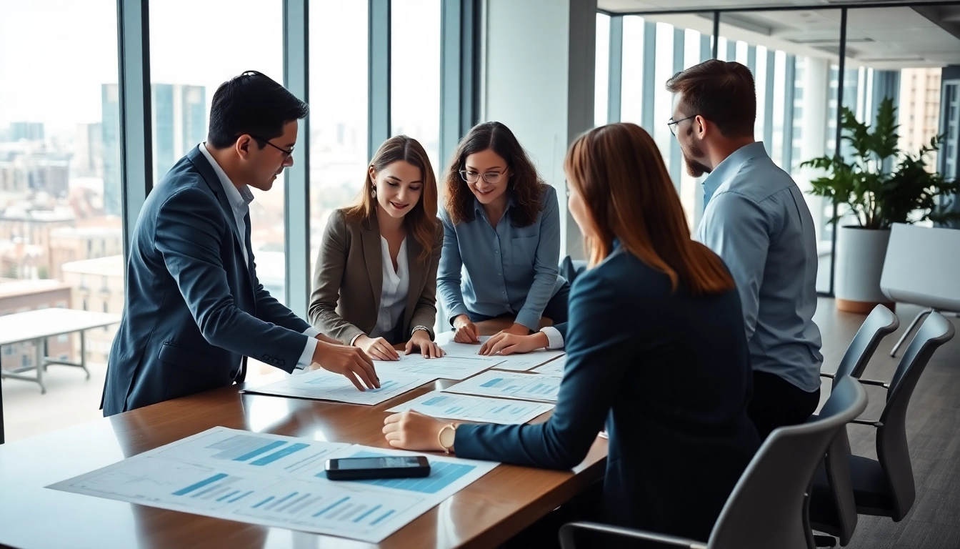Engaging workplace needs assessment showcasing teamwork and collaboration in a vibrant office setting.