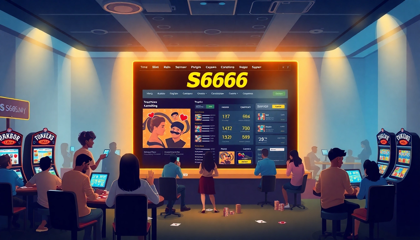 Engaged users enjoying diverse gaming options on s666.nyc, the leading online gambling platform.