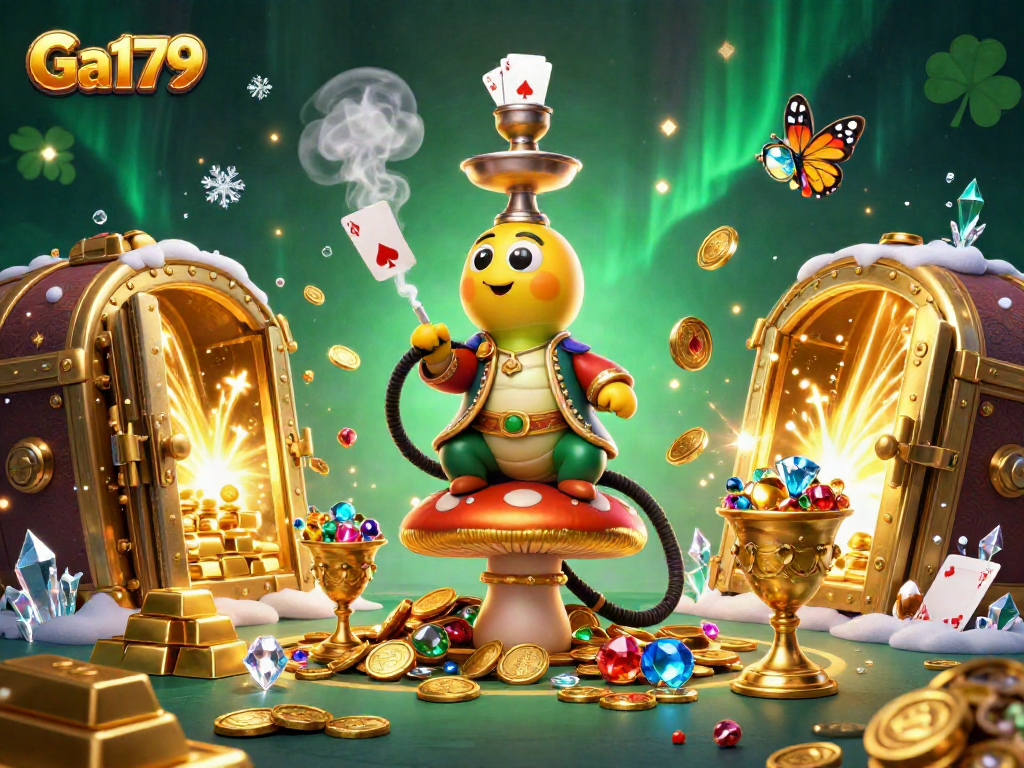 Engage with Ga179's vibrant casino world featuring rich poker elements.