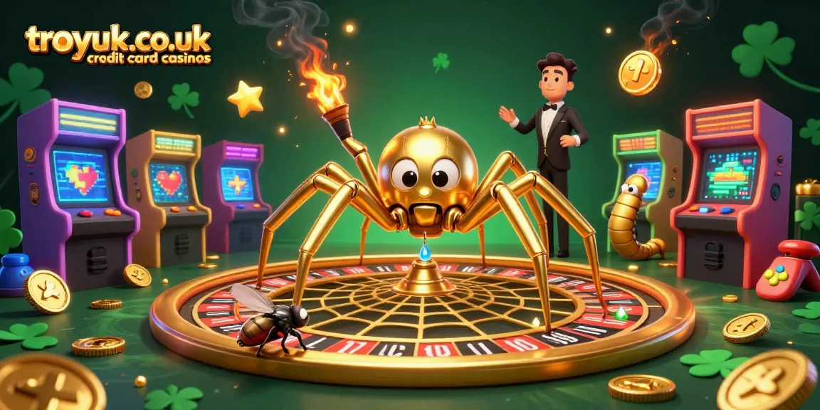 Engage with troyuk.co.uk credit card casinos in a vibrant, dynamic casino-themed scene.