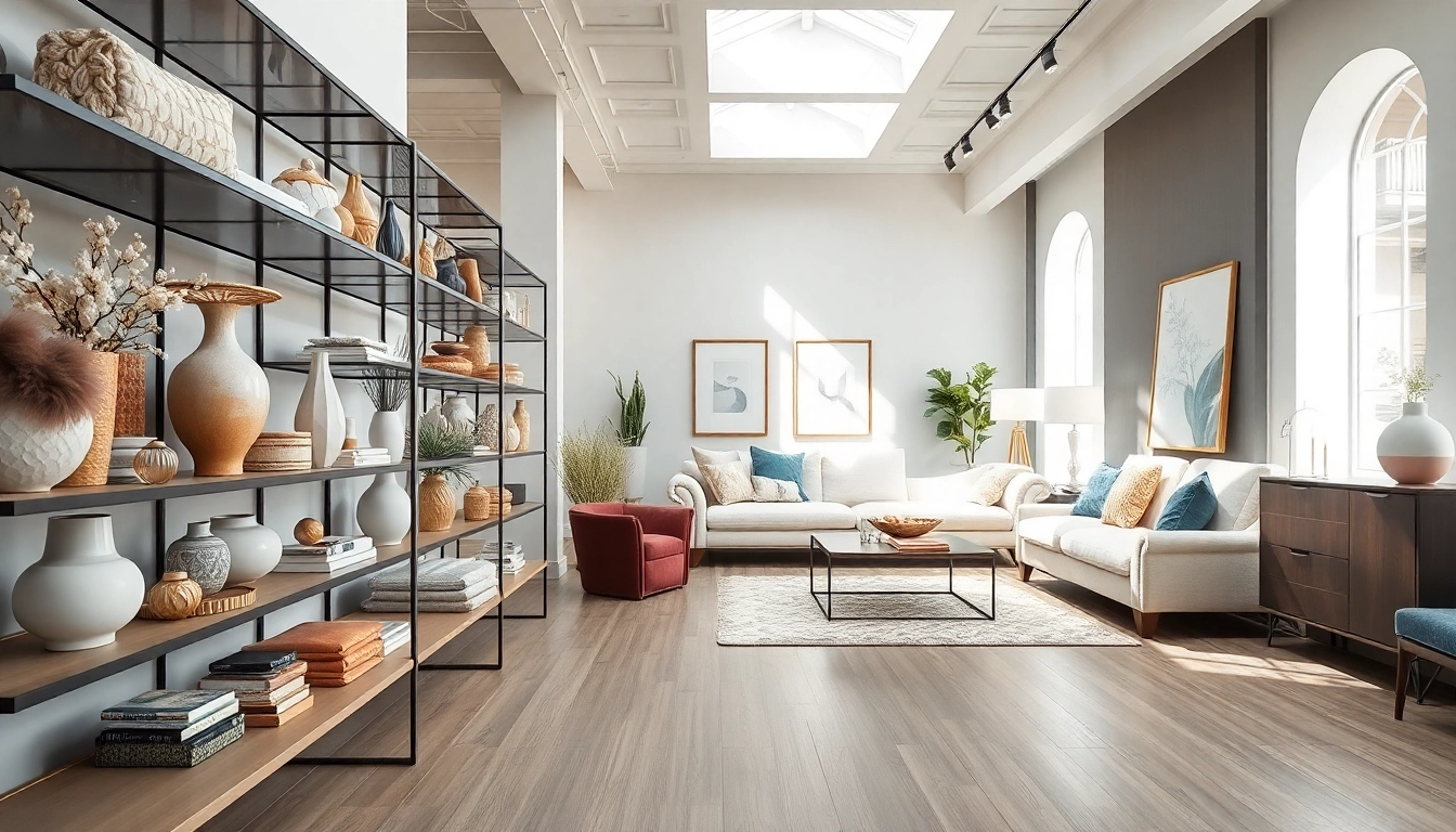 Showcase of stylish offerings by a furniture accessories supplier featuring elegant designs.