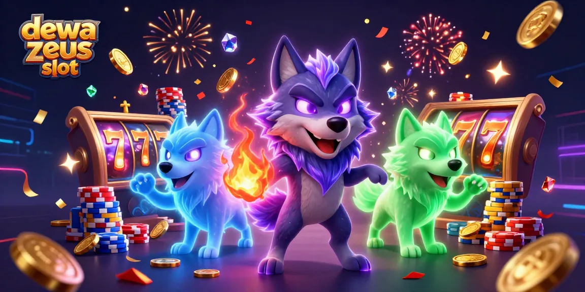 Engage with dewa zeus slot and enjoy dynamic wins in this lively casino illustration.