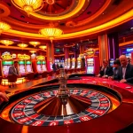 Players enjoying exhilarating casino games at F168’s vibrant gambling tables.